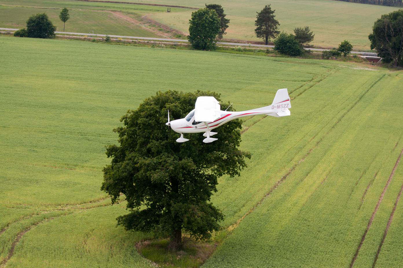 Einer der Vereinsflieger